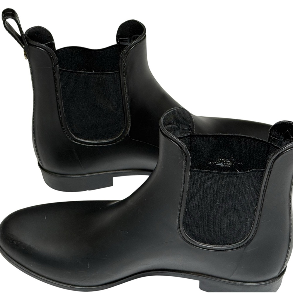 Sam Edelman Black Chelsea Rain Boots • Women’s 9 • Waterproof - Picture 6 of 11